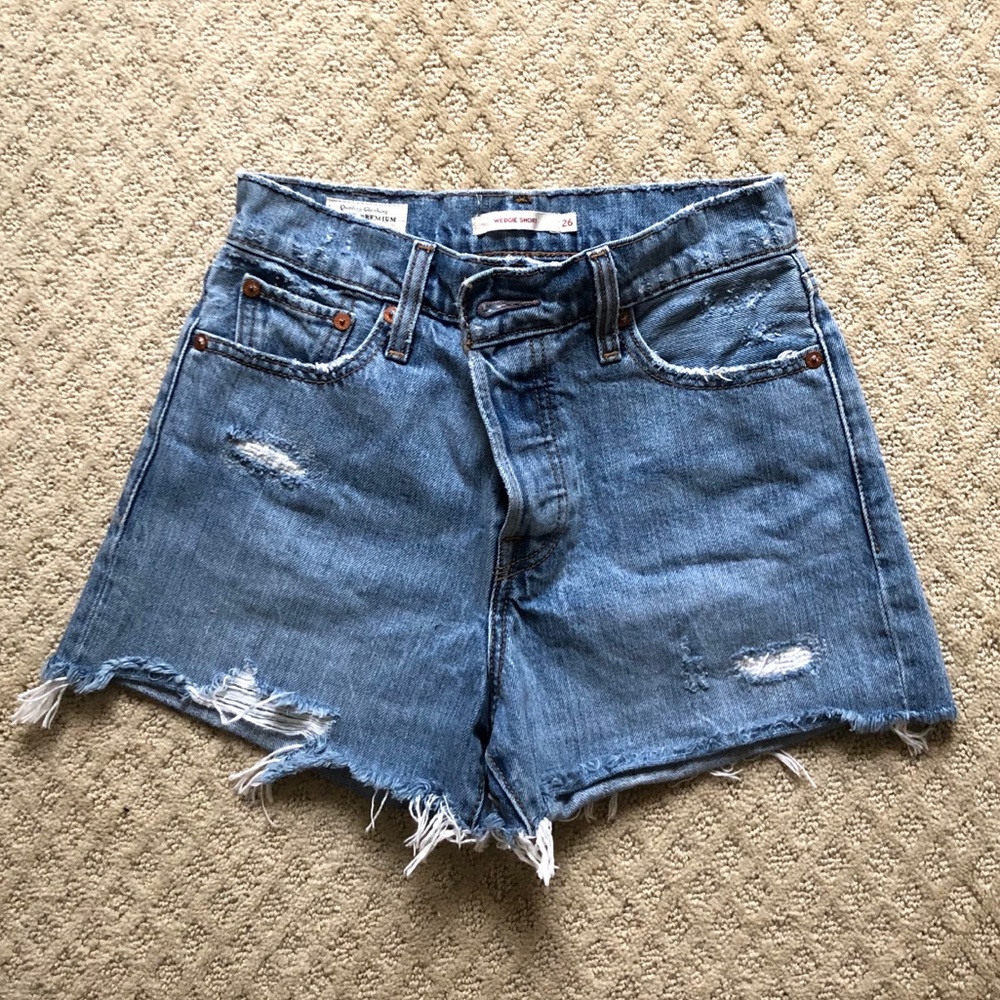 Levi’s High-Waisted Shorts